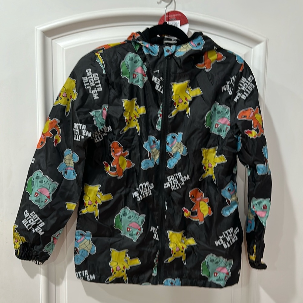 Pokémon boys rain coat for 9/10 years old